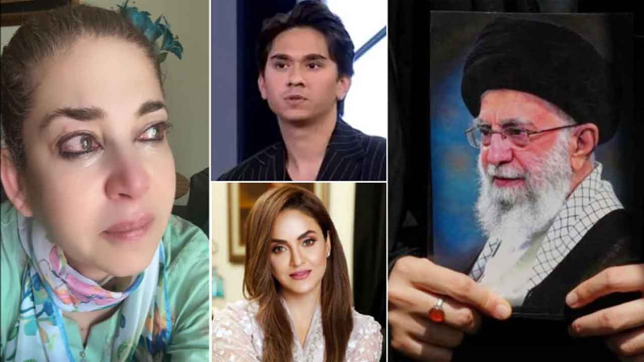 ایرانی سُپریم لیڈر کی شہادت پر پاکستانی شوبز انڈسٹری بھی غم سے نڈھال